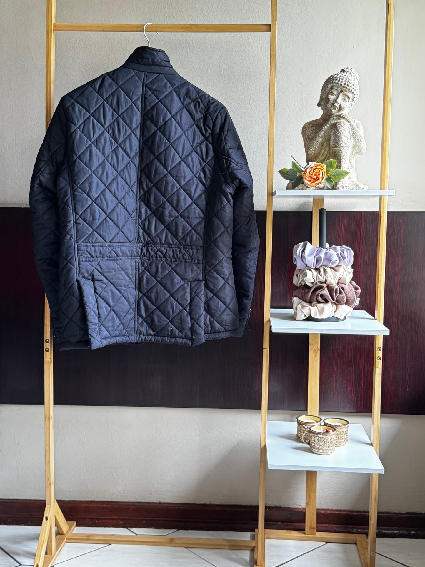 Navy Puff Jacket