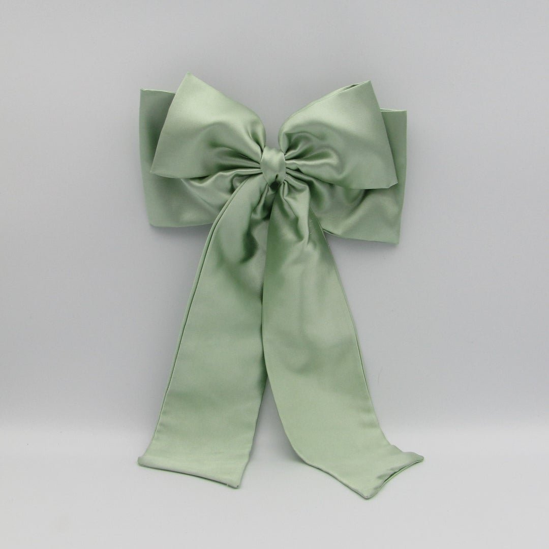 Oversized Satin Bows