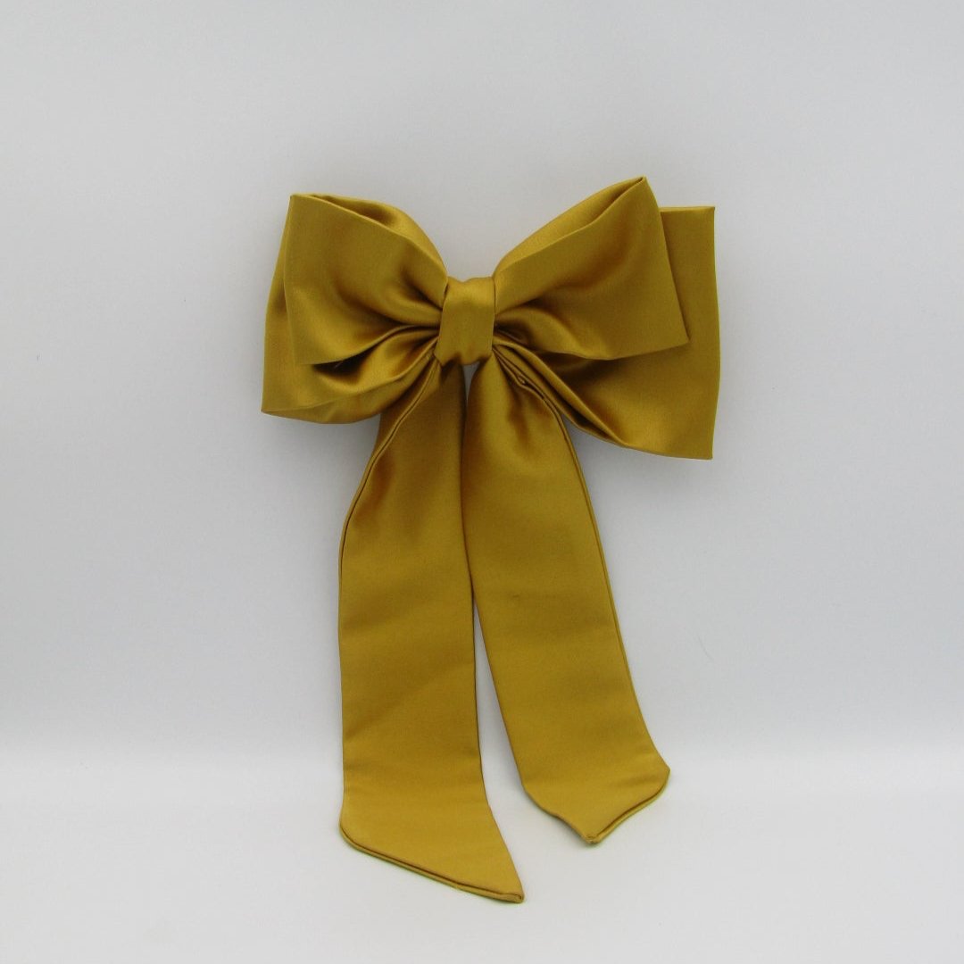 Oversized Satin Bows