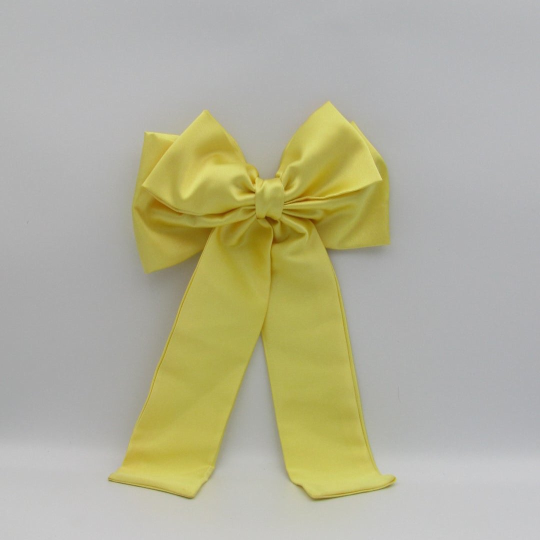 Oversized Satin Bows