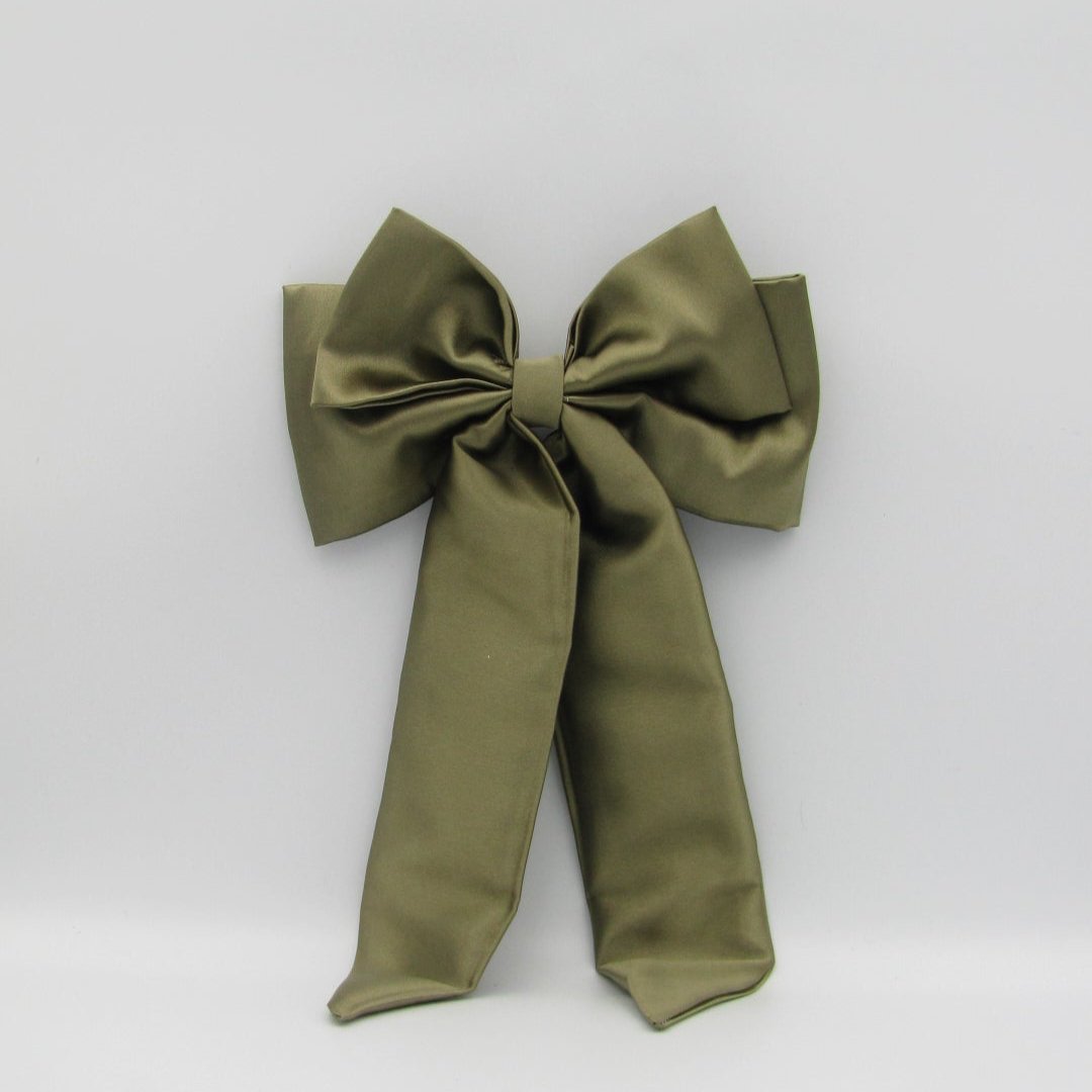 Oversized Satin Bows