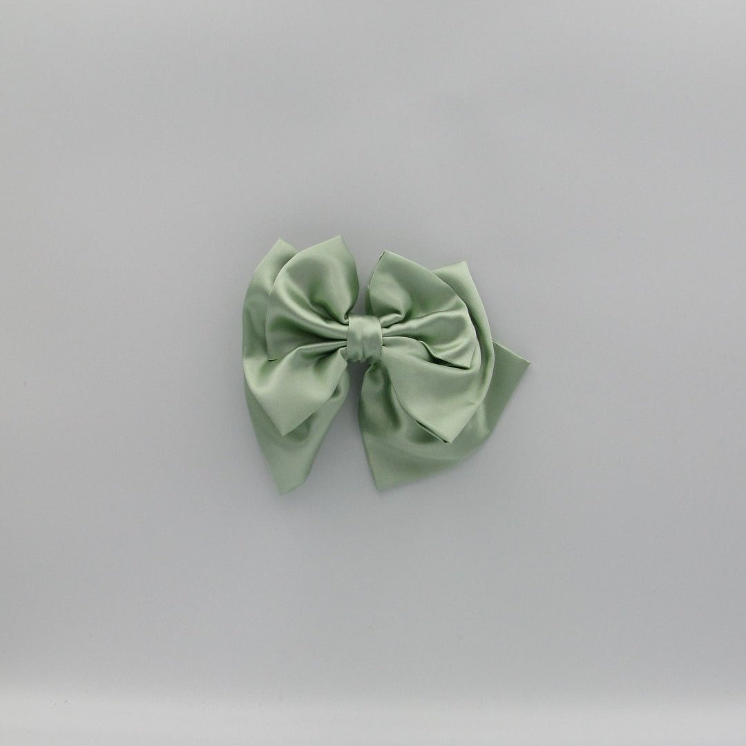 Oversized Satin Bows