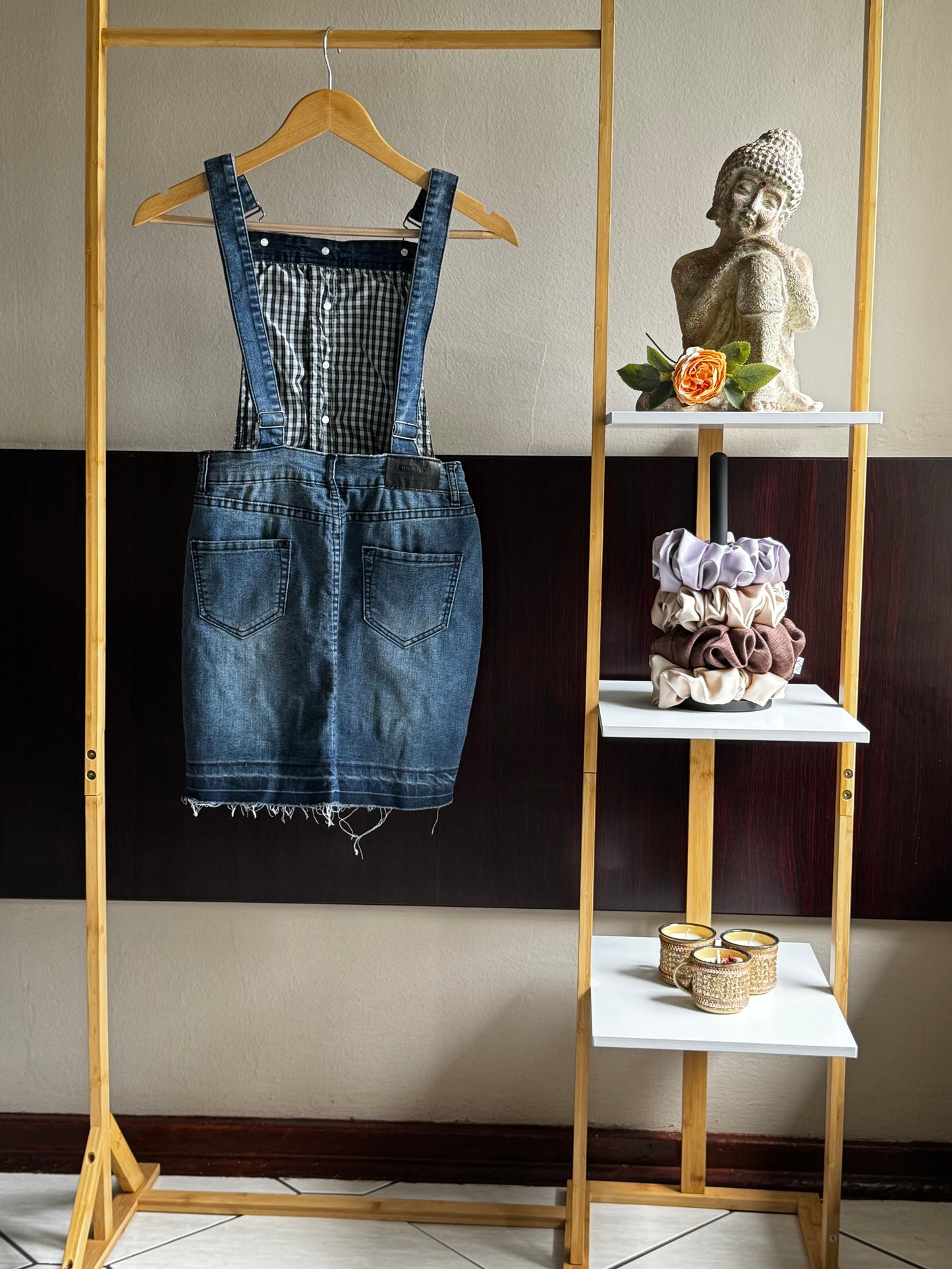 Denim Dungaree (Skirt)