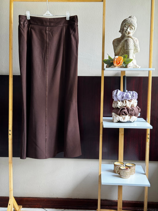 Dark Brown Skirt