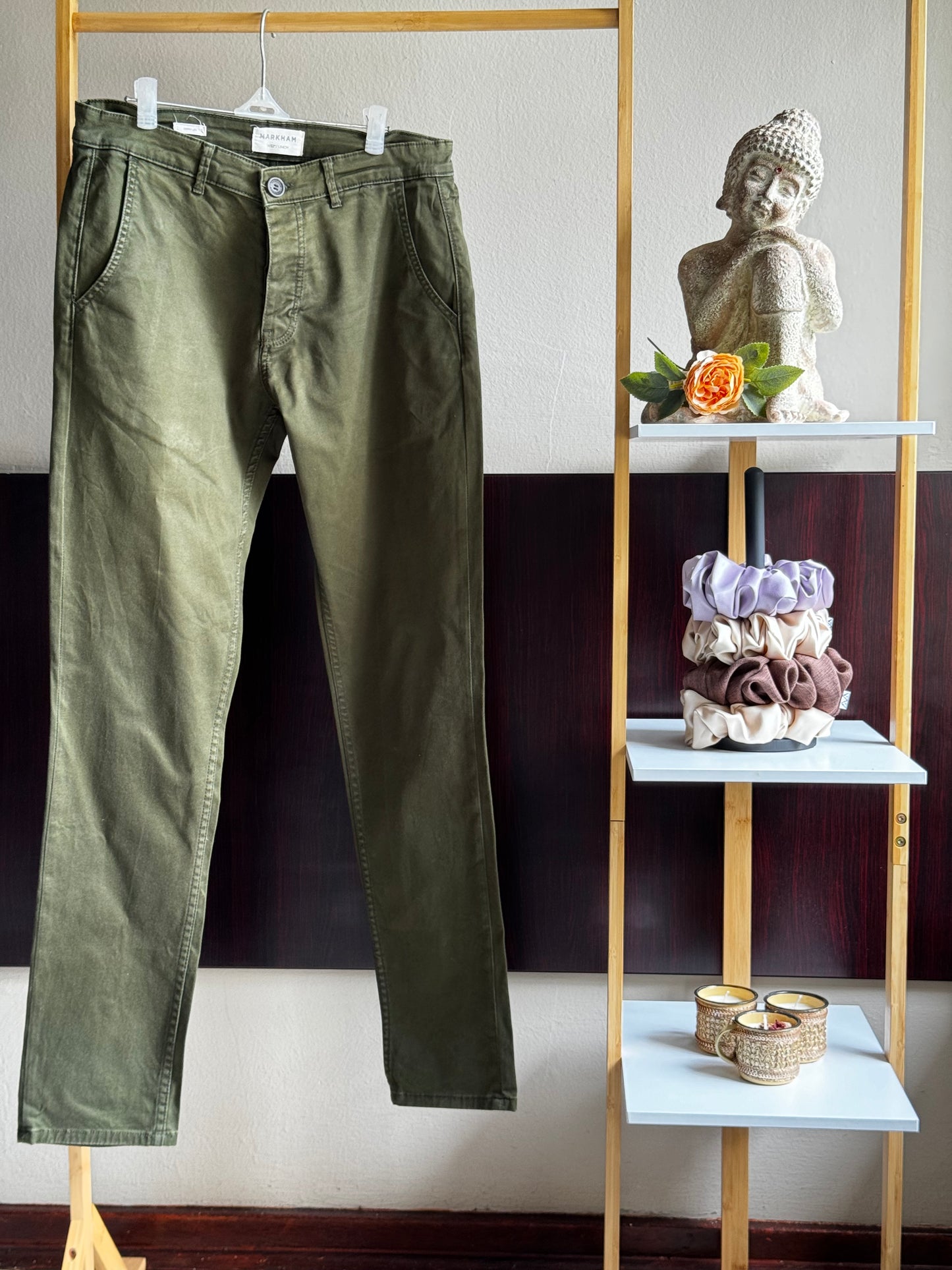 Green Mens Pants