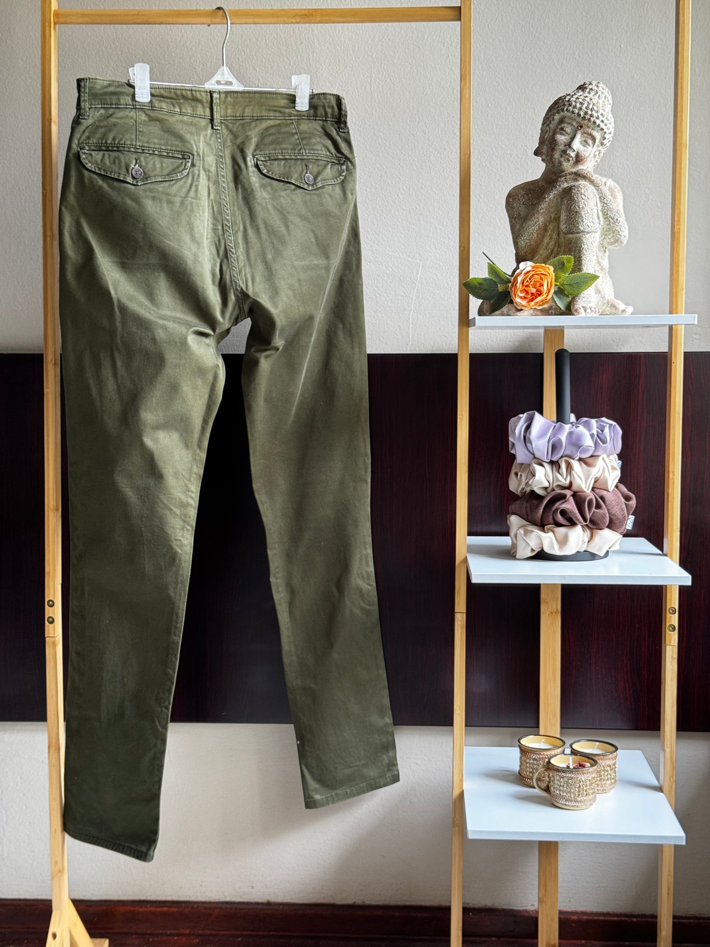 Green Mens Pants