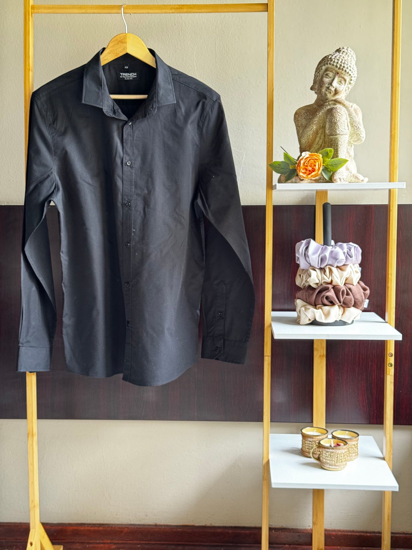 Mens Black Shirt