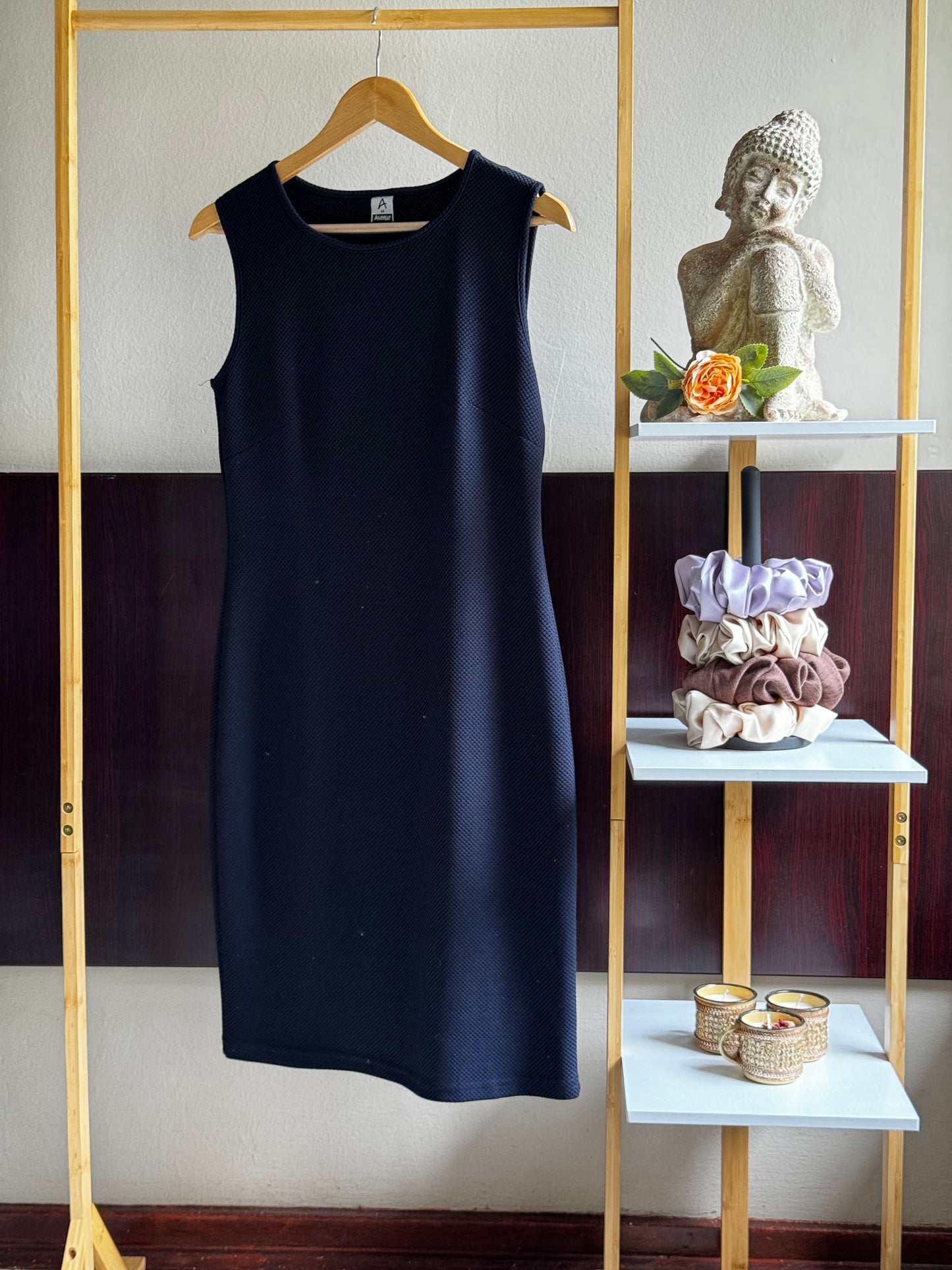 Royal Blue Sleeveless Work Dress