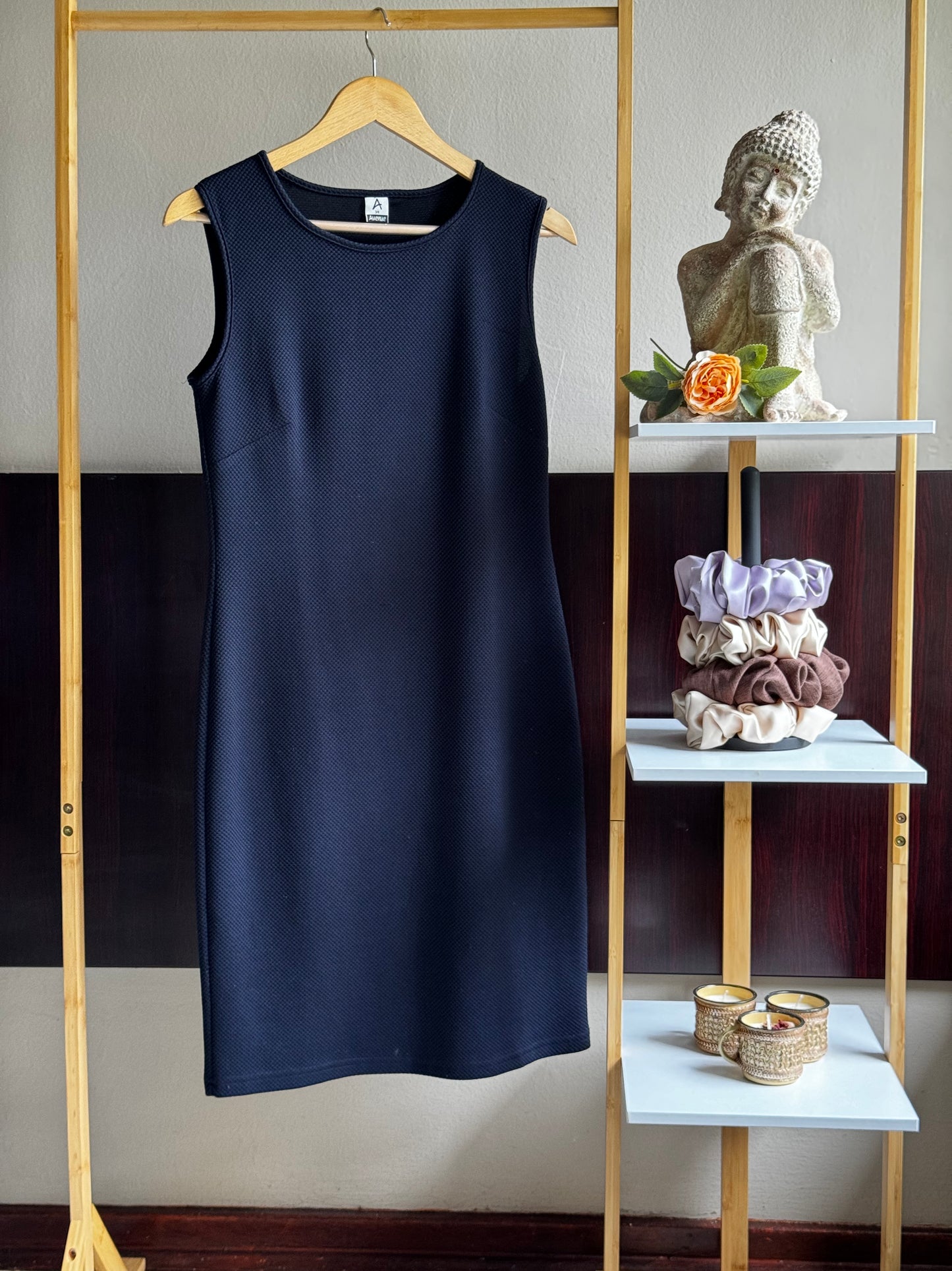 Royal Blue Sleeveless Work Dress