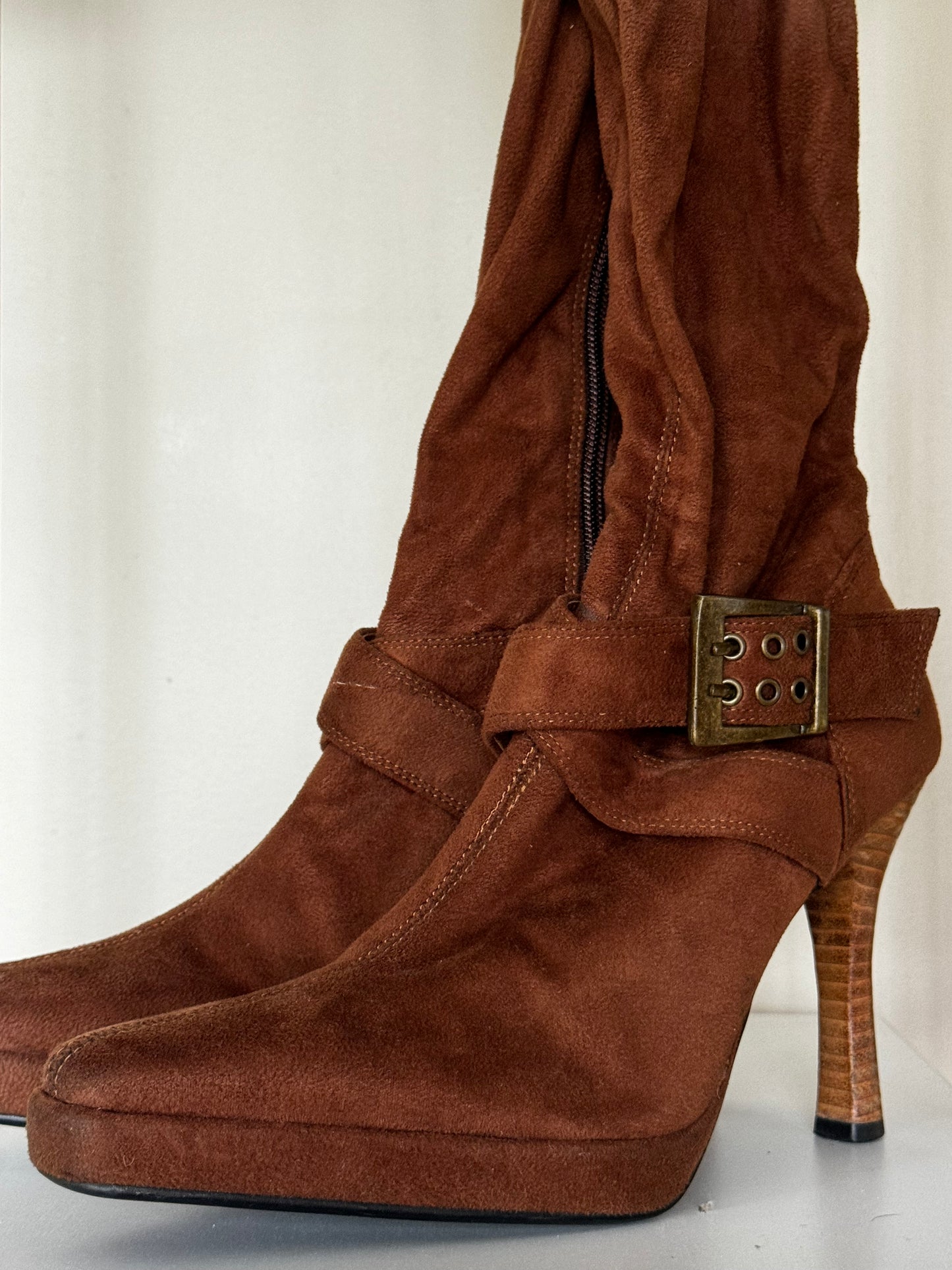 Brown Heel Boots