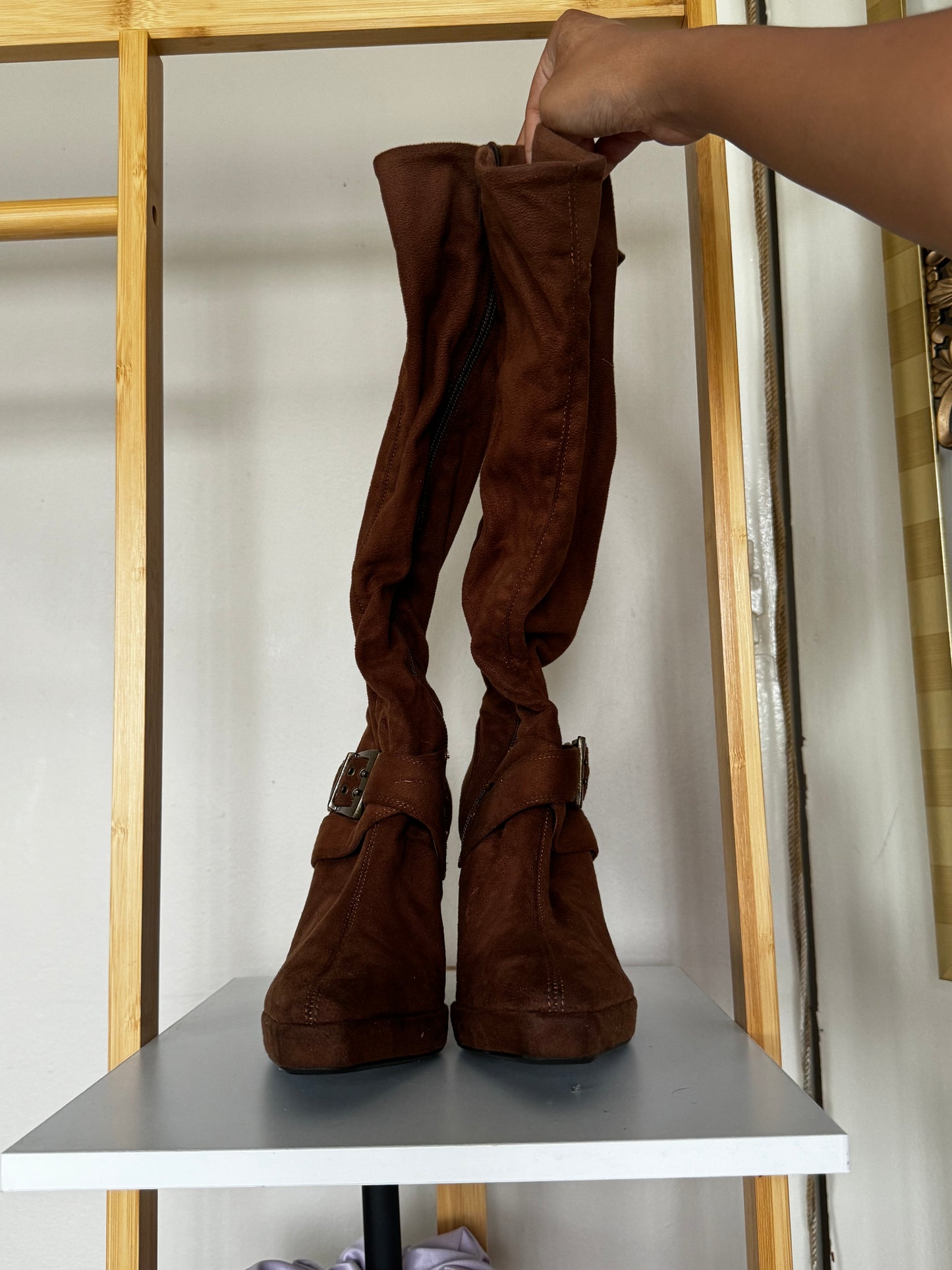 Brown Heel Boots