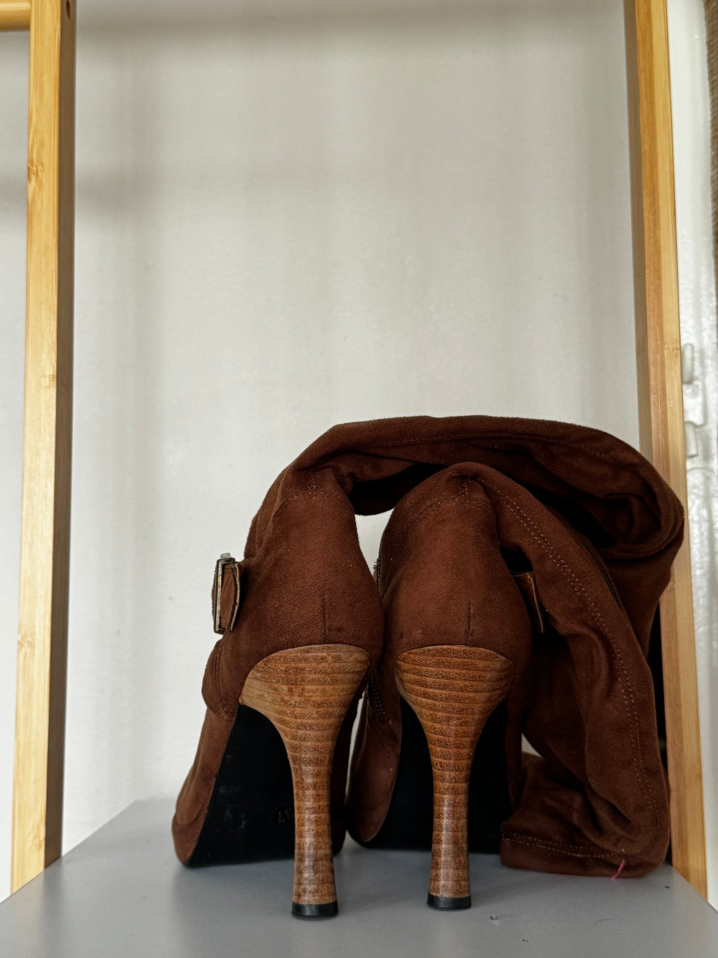 Brown Heel Boots