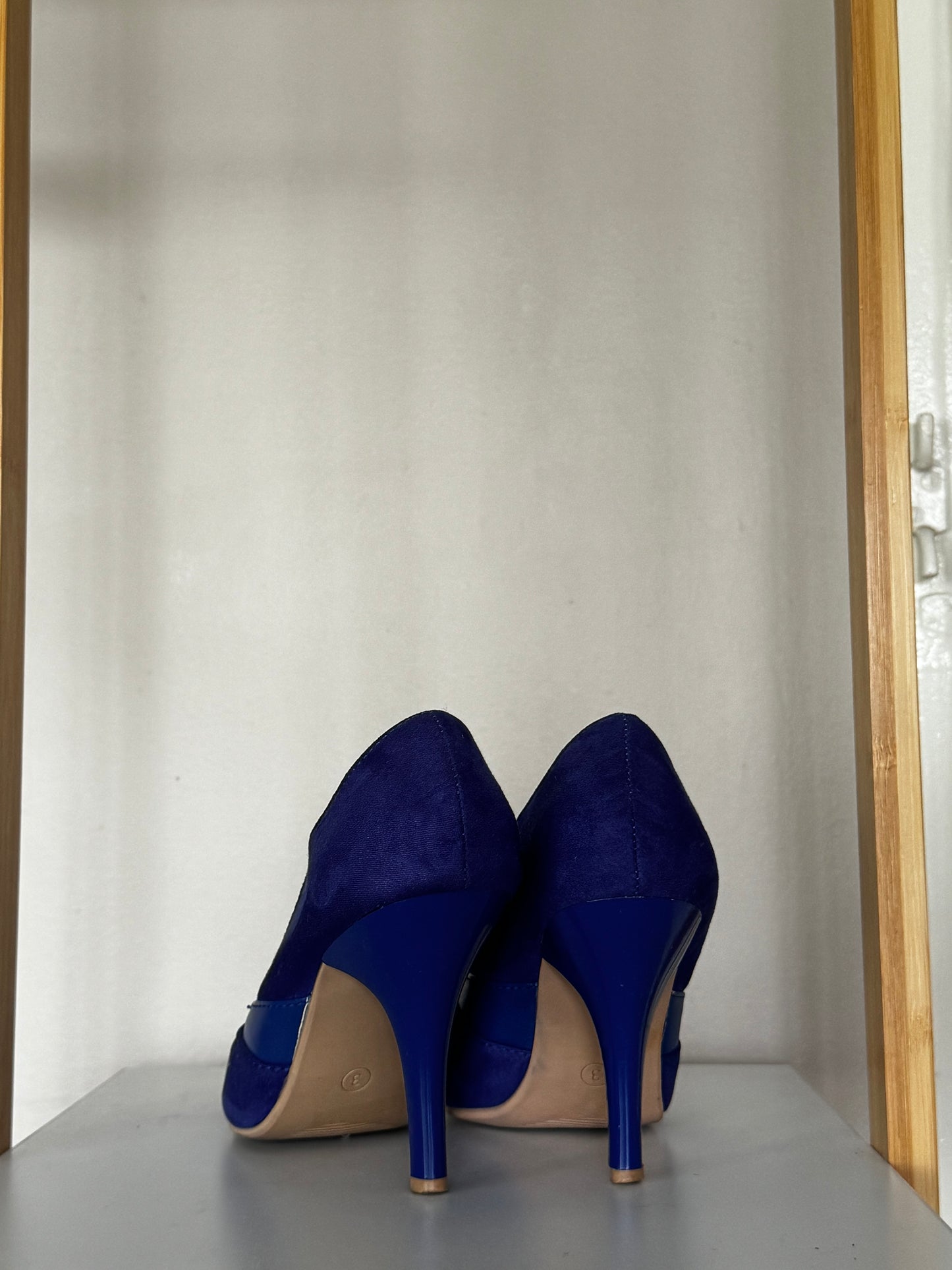 Royal Blue High Heels