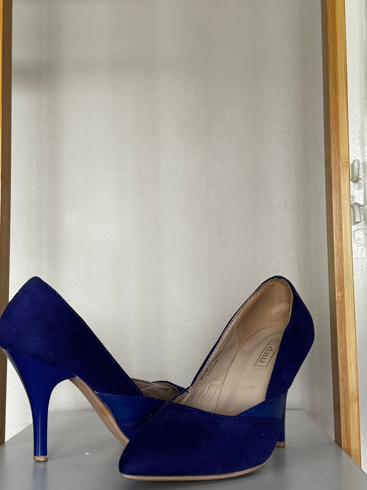 Royal Blue High Heels